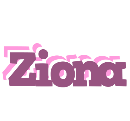 Ziona relaxing logo
