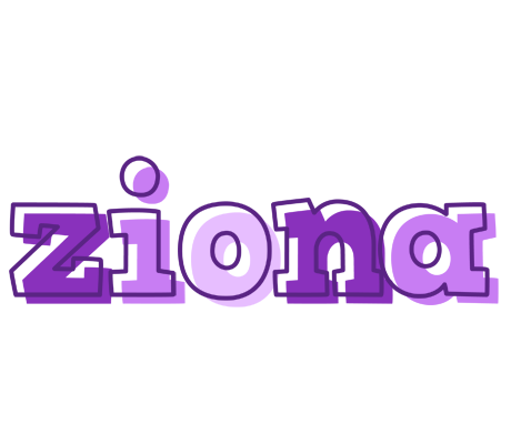 Ziona sensual logo