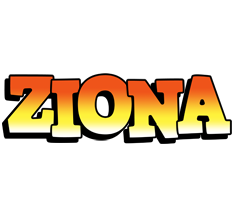 Ziona sunset logo