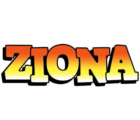 Ziona sunset logo
