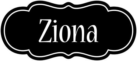 Ziona welcome logo