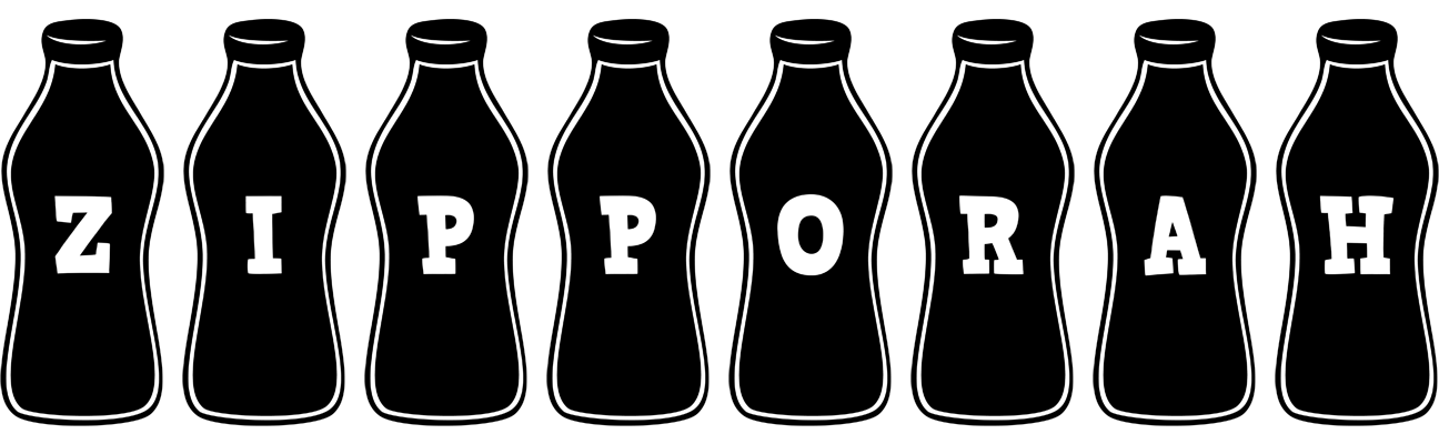 Zipporah bottle logo