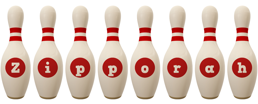 Zipporah bowling-pin logo