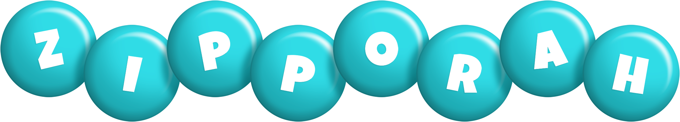 Zipporah candy-azur logo