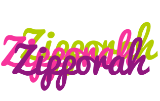 Zipporah flowers logo