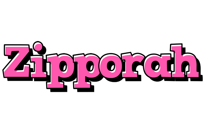 Zipporah girlish logo