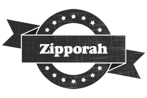 Zipporah grunge logo