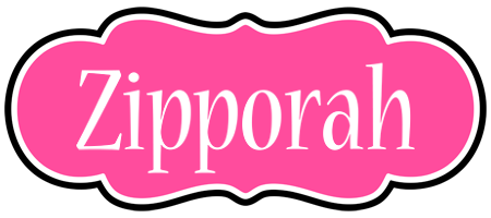 Zipporah invitation logo