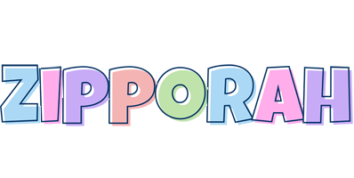 Zipporah pastel logo