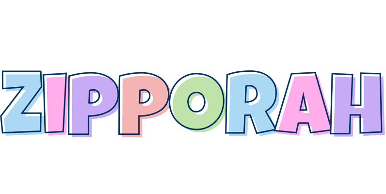 Zipporah pastel logo
