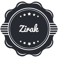 Zirak badge logo