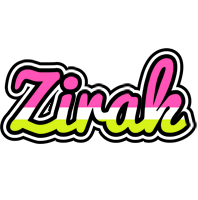 Zirak candies logo