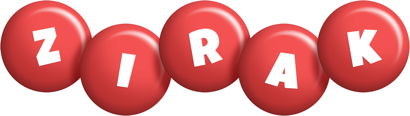 Zirak candy-red logo