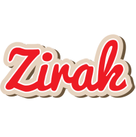 Zirak chocolate logo