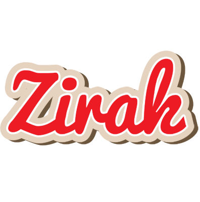 Zirak chocolate logo