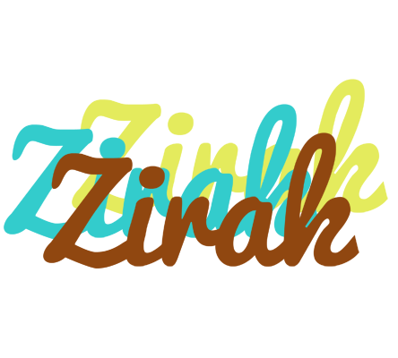 Zirak cupcake logo