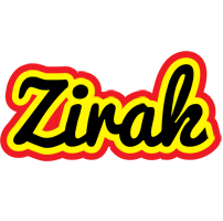 Zirak flaming logo