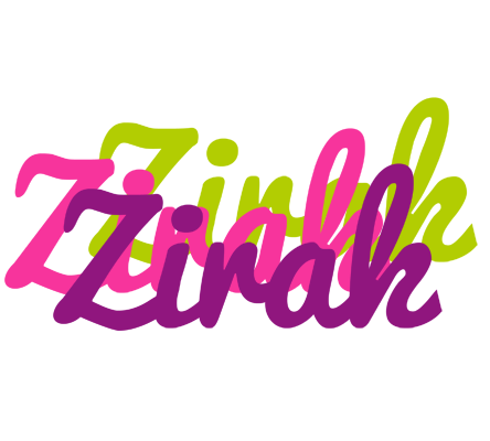 Zirak flowers logo