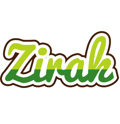 Zirak golfing logo