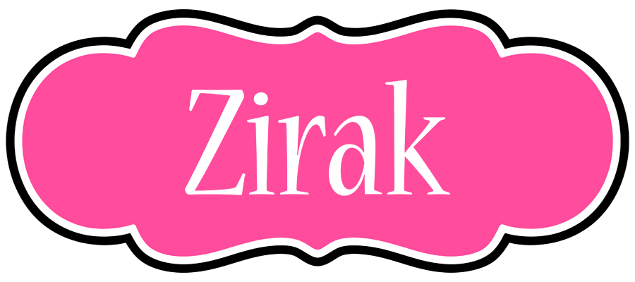 Zirak invitation logo