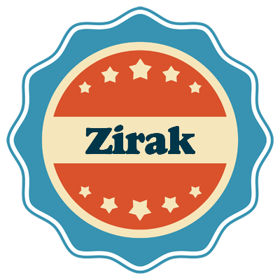 Zirak labels logo