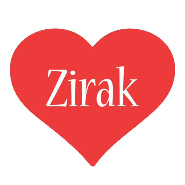 Zirak love logo