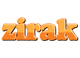 Zirak orange logo