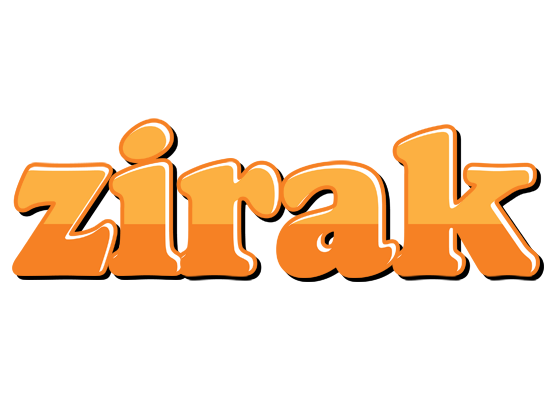 Zirak orange logo