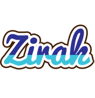 Zirak raining logo