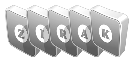 Zirak silver logo