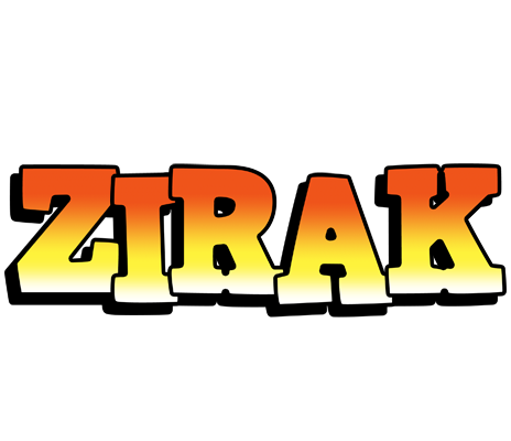 Zirak sunset logo