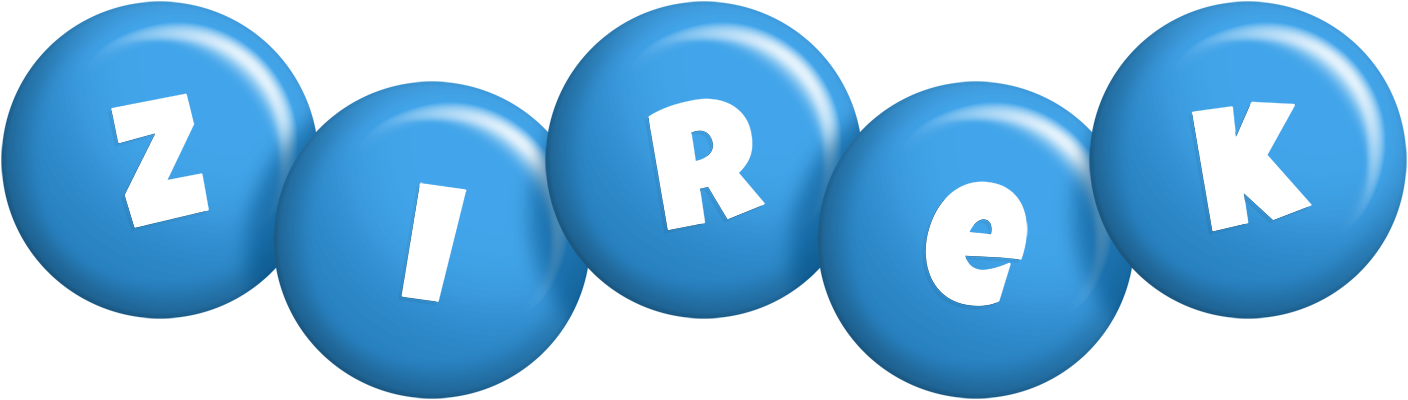 Zirek candy-blue logo