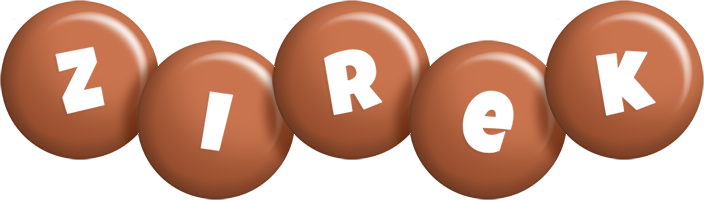 Zirek candy-brown logo