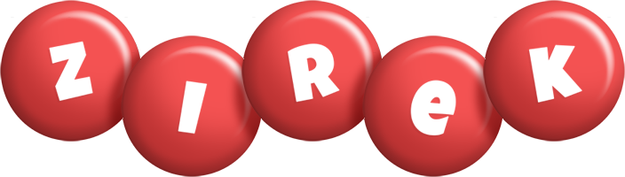 Zirek candy-red logo