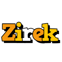 Zirek cartoon logo