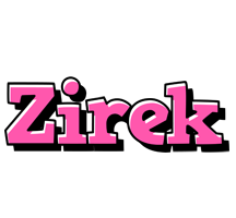 Zirek girlish logo