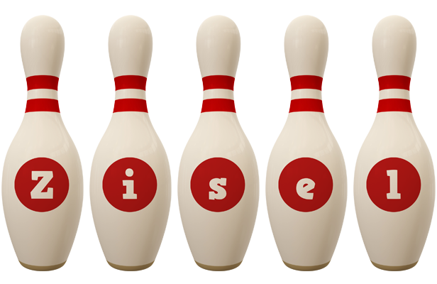 Zisel bowling-pin logo