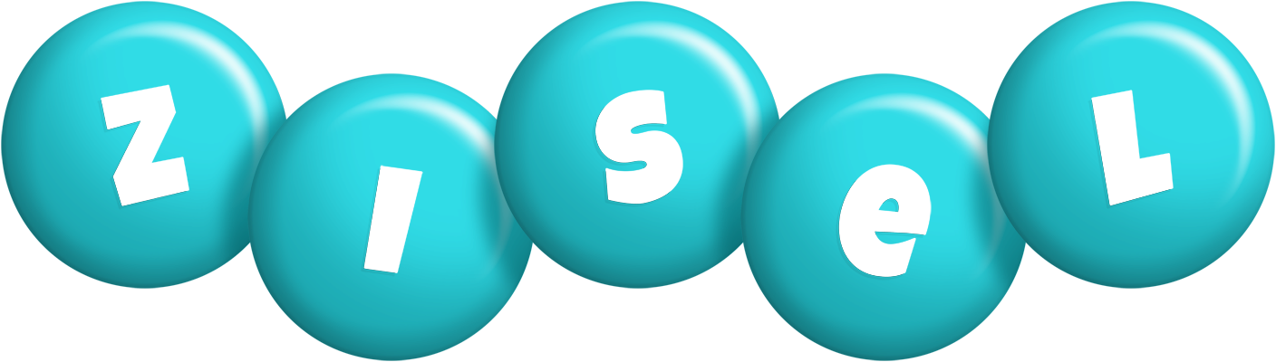 Zisel candy-azur logo