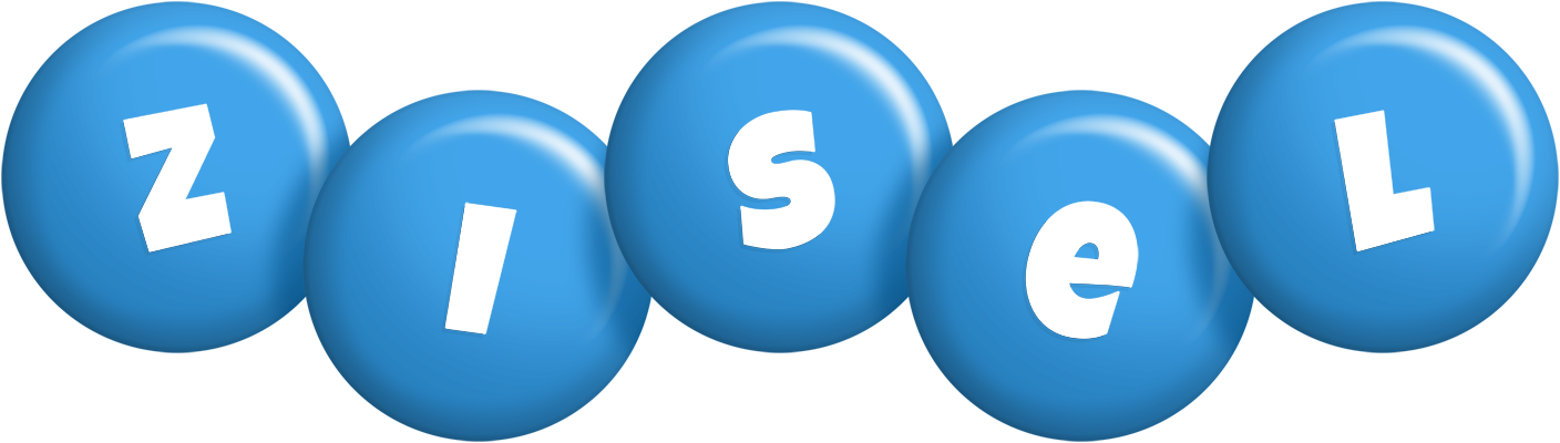 Zisel candy-blue logo