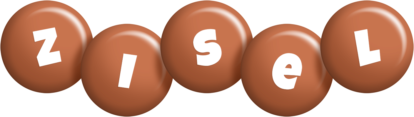 Zisel candy-brown logo