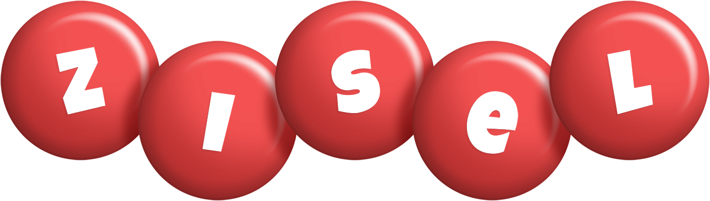 Zisel candy-red logo