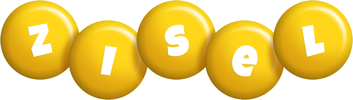 Zisel candy-yellow logo