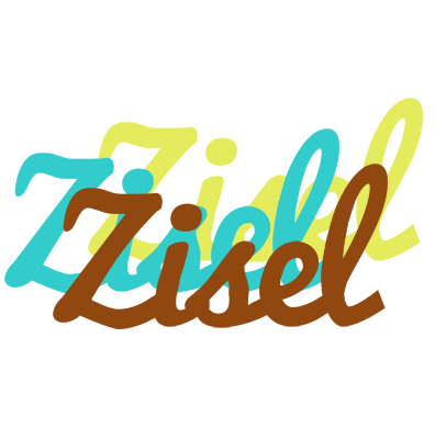 Zisel cupcake logo