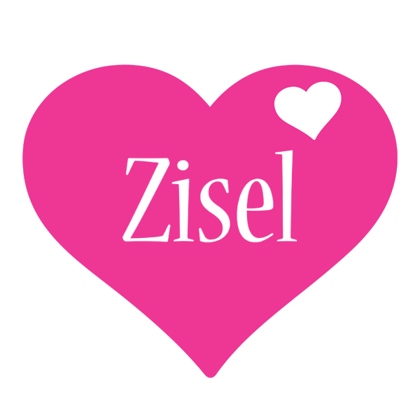 Zisel love-heart logo