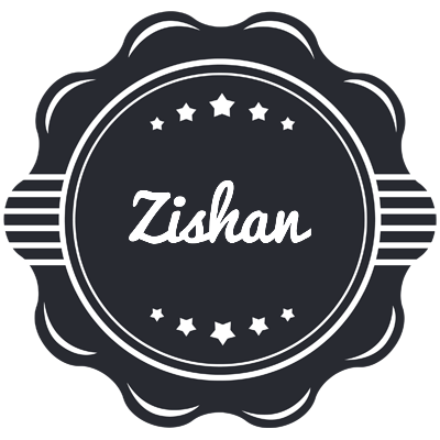 Zishan badge logo