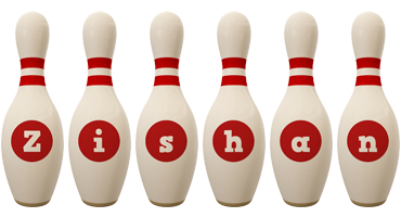 Zishan bowling-pin logo