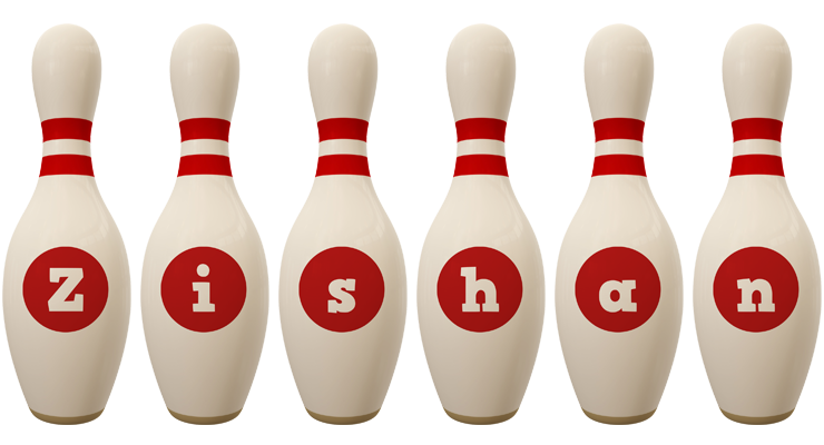 Zishan bowling-pin logo