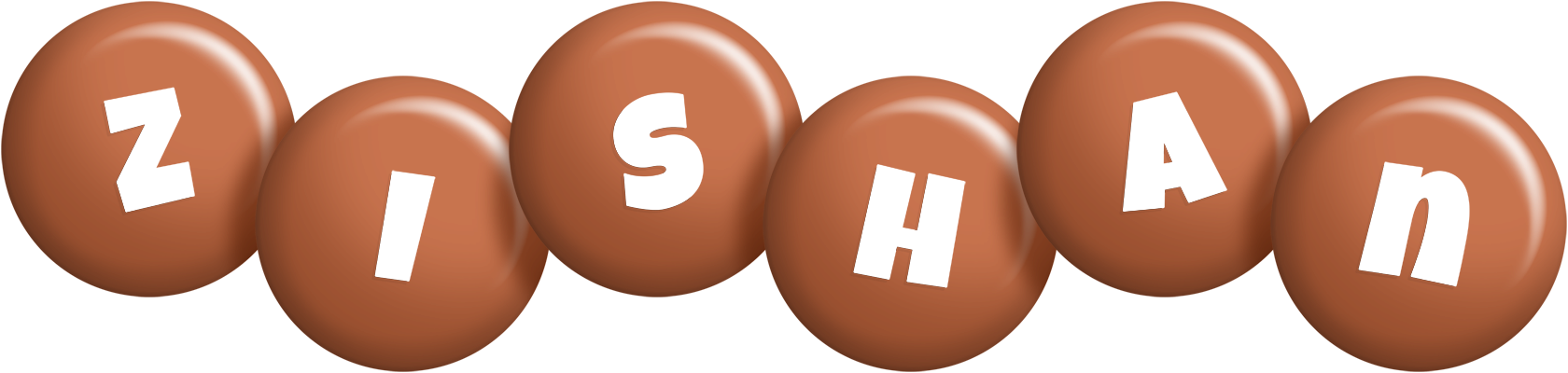 Zishan candy-brown logo