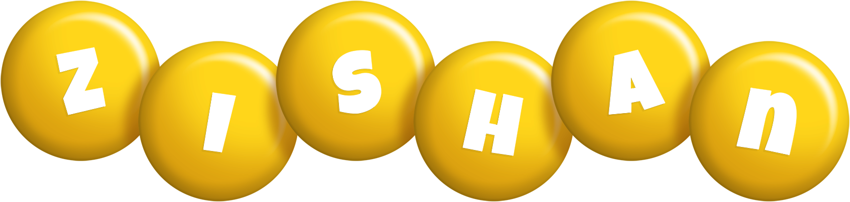 Zishan candy-yellow logo