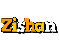 Zishan cartoon logo